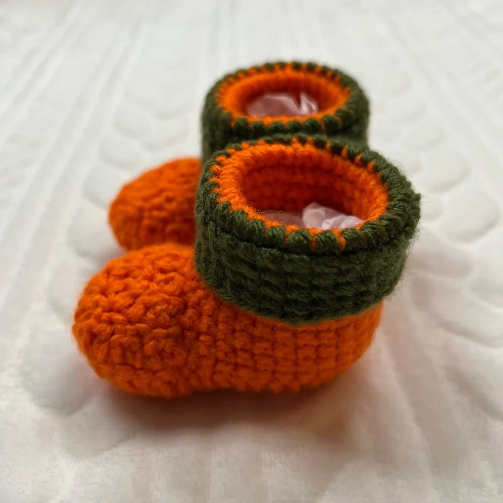 💗 *NEW* Handmade Crochet Baby‎ Shoes/Booties/Slippers